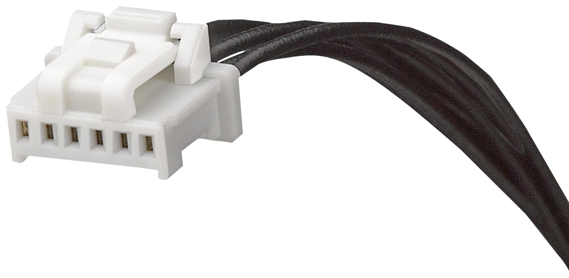 15133-0606 CABLE ASSY, 6P RCPT-RCPT, 600MM MOLEX