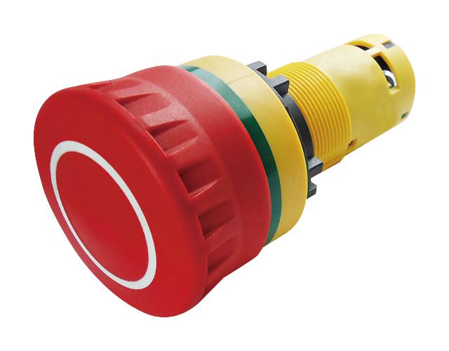 MCC2E-BPE11R EMERGENCY STOP SW, SPST, 30V, SCREW MULTICOMP PRO