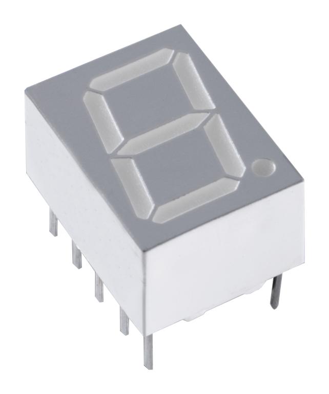 TDSO5150 7-SEGMENT DISPLAY, 13MM, COMMON ANODE VISHAY