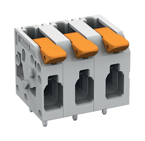 2604-1304 TB, WIRE TO BRD, 4POS, 12AWG WAGO