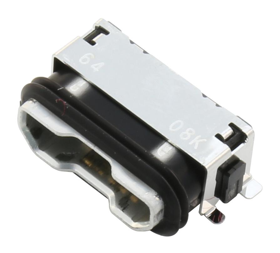 UB-MC5BR3-SDWP604-4S-TF MICRO USB CONN, TYPE B, RECEPTACLE, SMT JST (JAPAN SOLDERLESS TERMINALS)