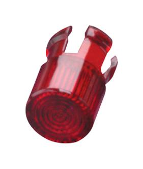 CLF280RTP LENS, 5MM LED, PC, RED VCC (VISUAL COMMUNICATIONS COMPANY)