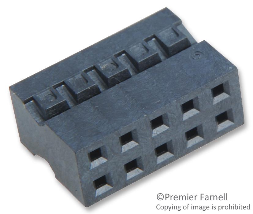 69307-010LF CONN, HOUSING, RCPT, 10POS, 2ROW, 2MM AMPHENOL ICC