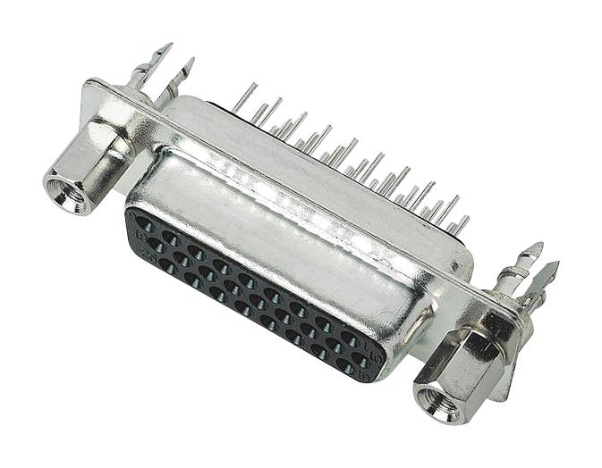 09564517513 HD D-SUB CONN, RCPT, 62POS, TH HARTING