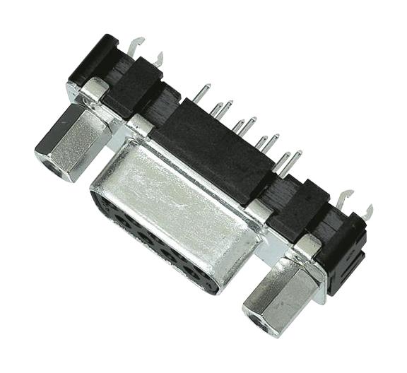 09661117503 D-SUB CONN, RCPT, 9POS, TH HARTING