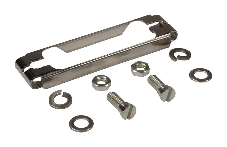 09670009917 D-SUB SLIDE LOCK, DC, 4-40 UNC, STEEL HARTING