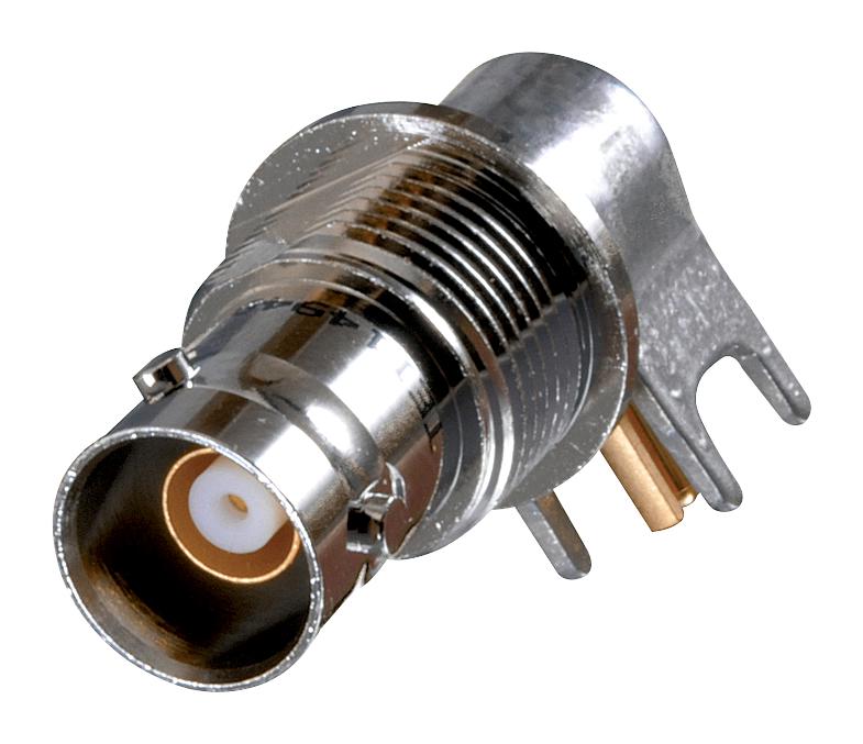 CBBJR79A RF COAX, TWINAX/TRIAX TRB JACK, PANEL TROMPETER - CINCH CONNECTIVITY