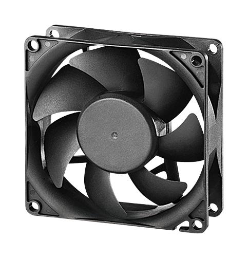 MC001592 AXIAL FAN, 80MM, 12VDC, 50.3CFM, 41.1DBA MULTICOMP