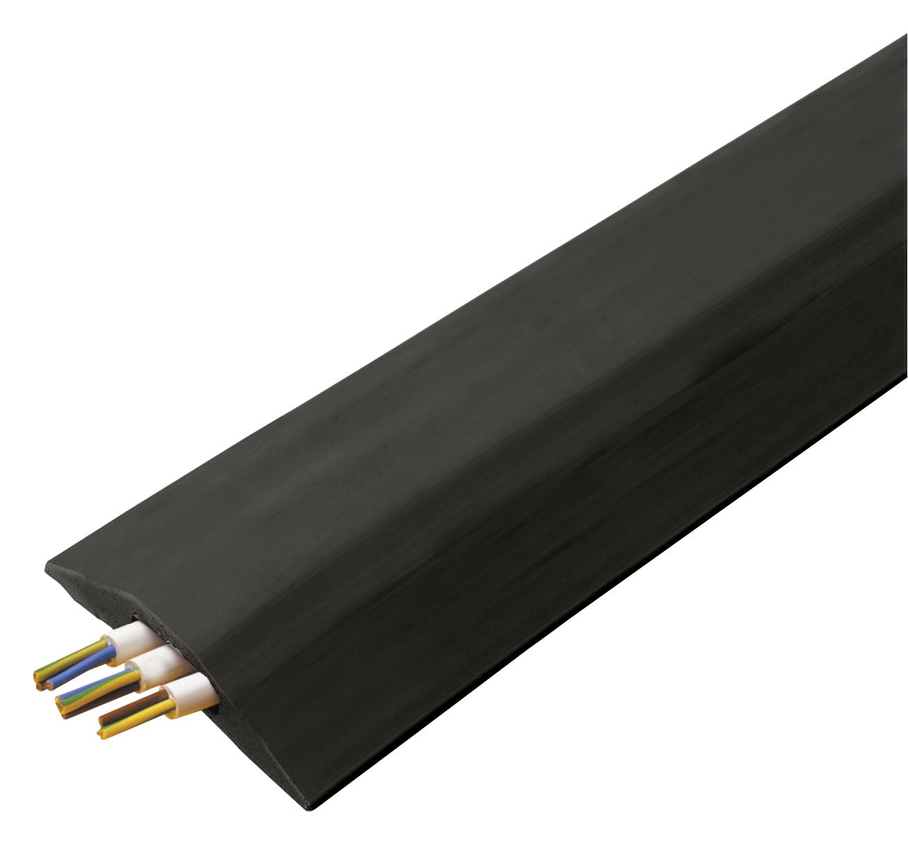 26001613 CABLE PROTECTOR, 9M X 83MM, BLACK VULCASCOT