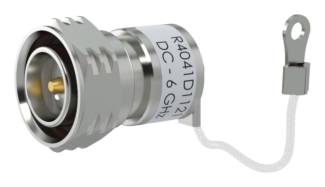R4041D1121 RF COAX TERMINATOR, 4.3/10, PLUG, 50 OHM RADIALL