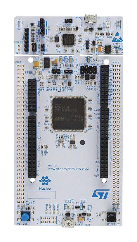 NUCLEO-L496ZG-P DEV BOARD, NUCLEO-144, CORTEX-M4 MCU STMICROELECTRONICS