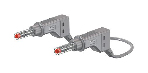 66.9407-100-28 PVC TEST LEAD, GREY, 1M, 600V, 32A STAUBLI