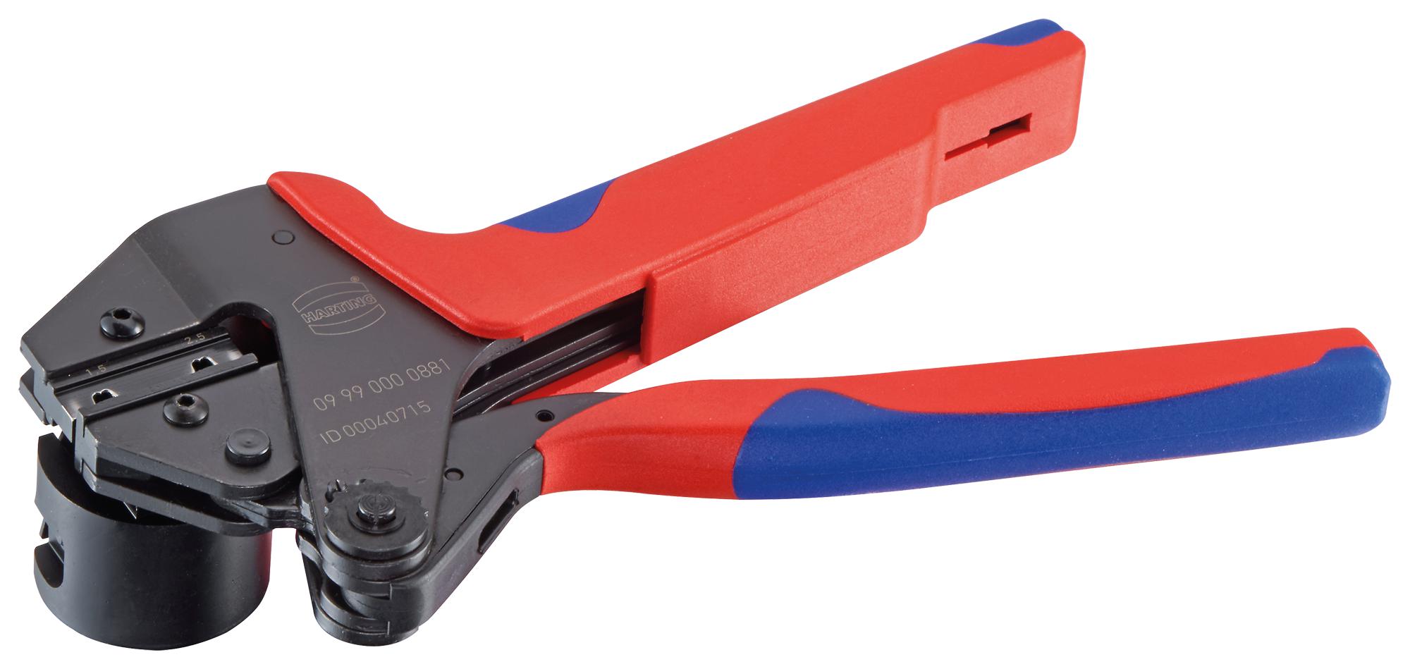 09990000881 CRIMP TOOL, HAND, 1.5MM2-2.5MM2 CONTACT HARTING