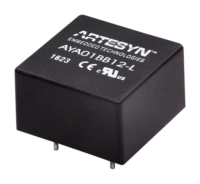 AYA01C24-L 3W ISOLAT DCDC CONV,18-24VIN,15V@0.2A ARTESYN EMBEDDED TECHNOLOGIES