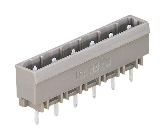 231-234/001-000 TERMINAL BLOCK, HEADER, 4POS, TH WAGO