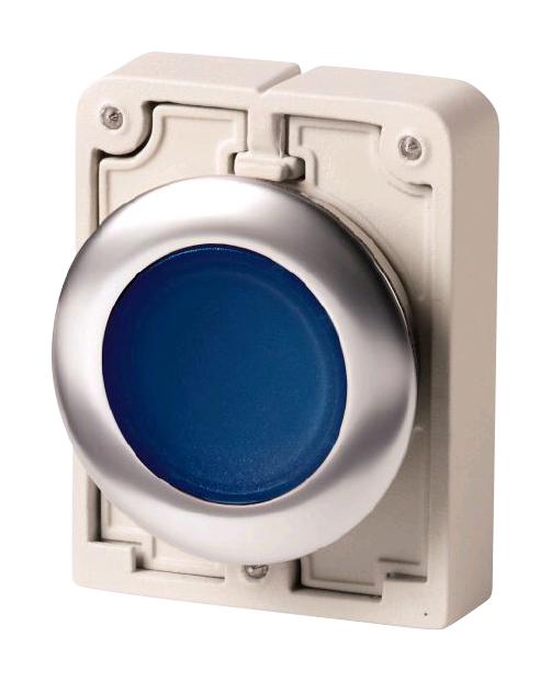 M30C-FDL-B SWITCH ACTUATOR, 30MM ILLUM PB, BLUE EATON MOELLER