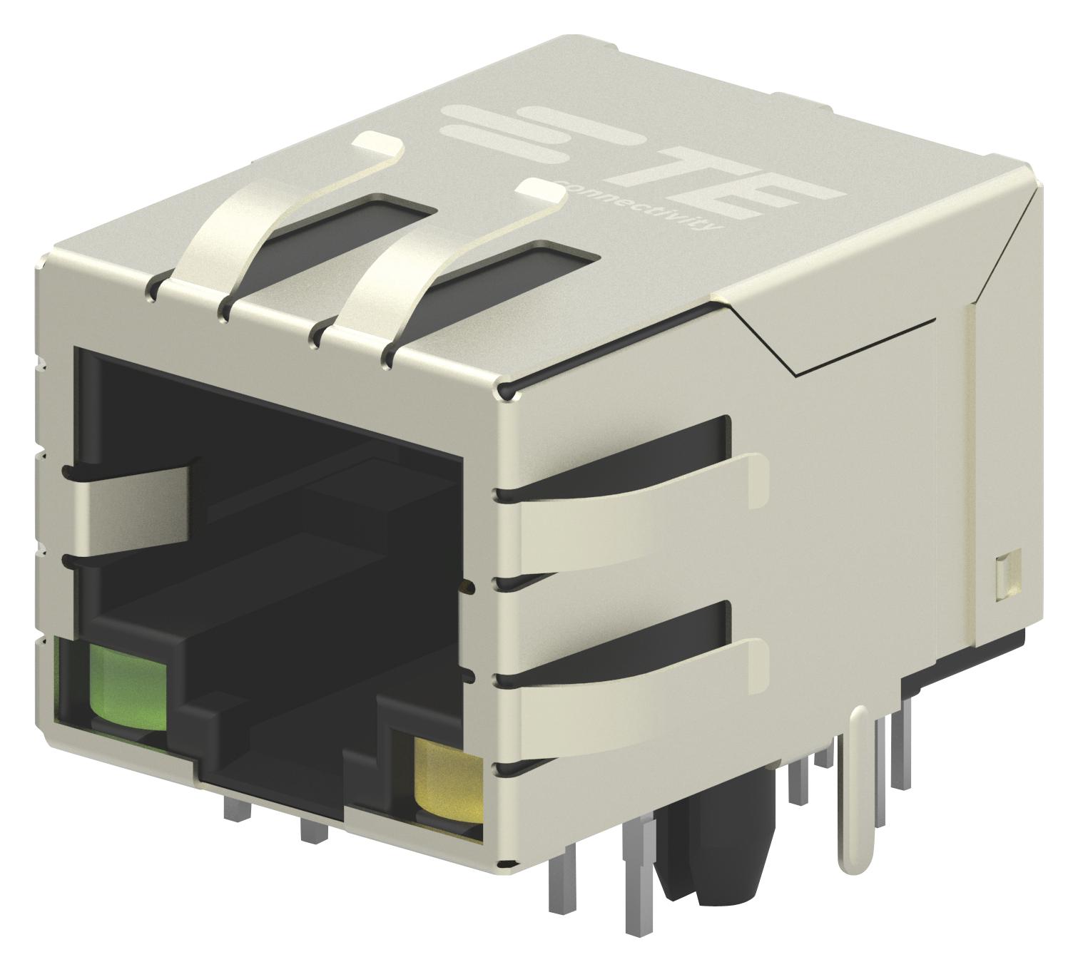 6-2301994-0 RJ45 CONNECTOR, JACK, 8P8C, 1PORT, TH TE CONNECTIVITY