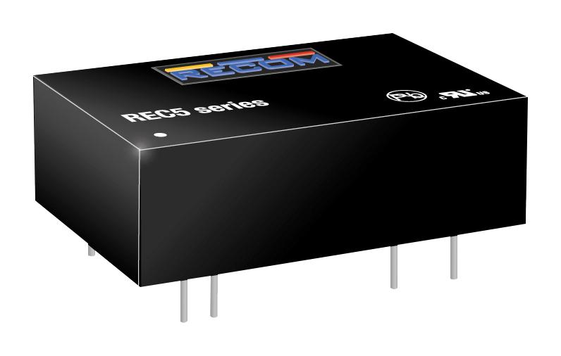 REC5-1209SRW/H4/A DC-DC CONVERTER, MEDICAL, 9V, 0.556A RECOM POWER