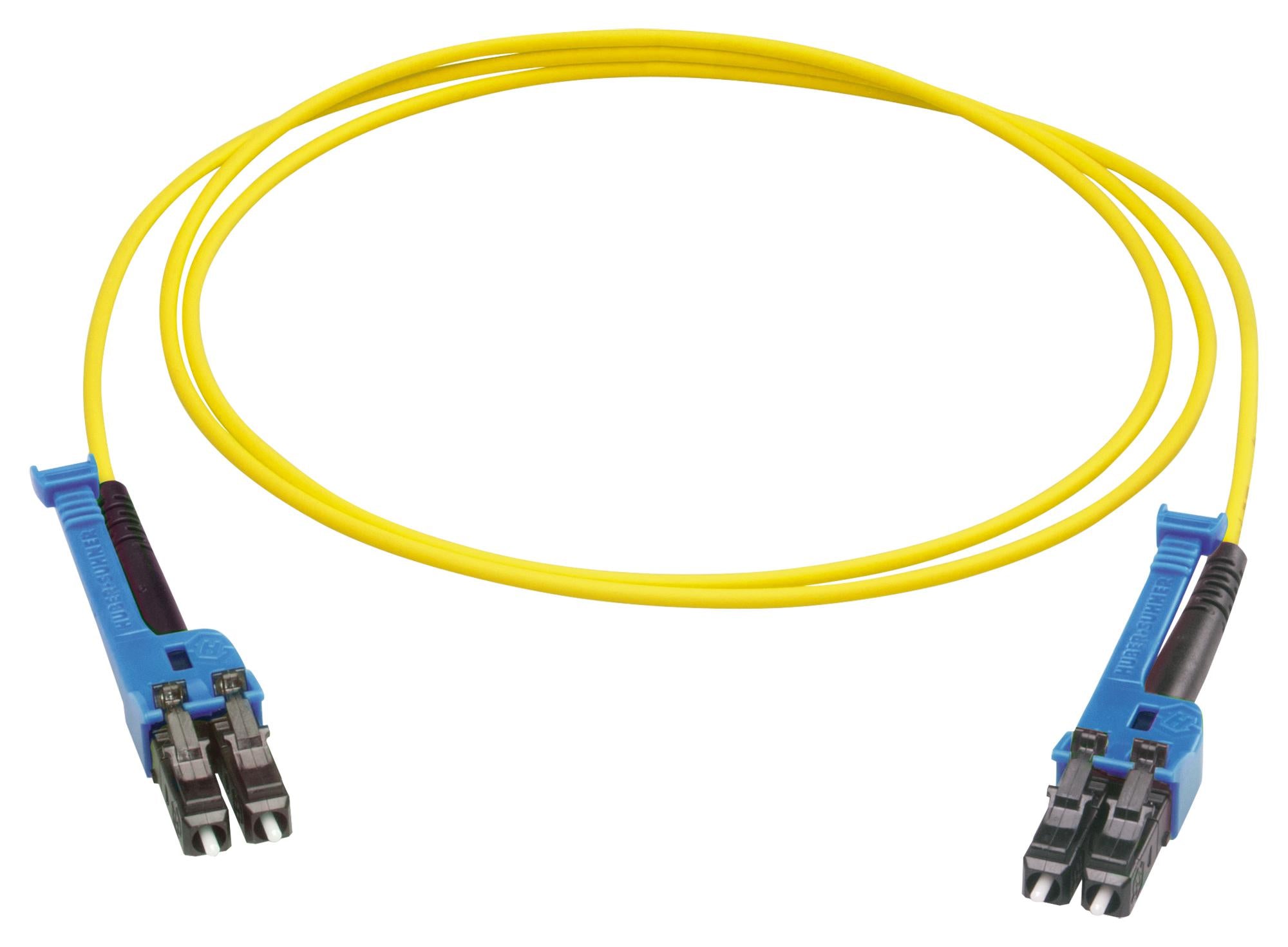 PCRS_LCUX_LCUX_A221T_25.0_SS PATCH CORD, SINGLEMODE, LC DUPLEX, 25M HUBER+SUHNER
