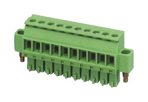 MCVR 1,5/ 6-STF-3,81 TERMINAL BLOCK, PLUGGABLE, 6POS, 16AWG PHOENIX CONTACT