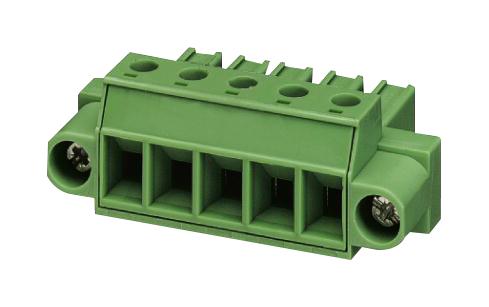 PC 4/ 3-STF-7,62 TERMINAL BLOCK, PLUGGABLE, 3POS, 10AWG PHOENIX CONTACT