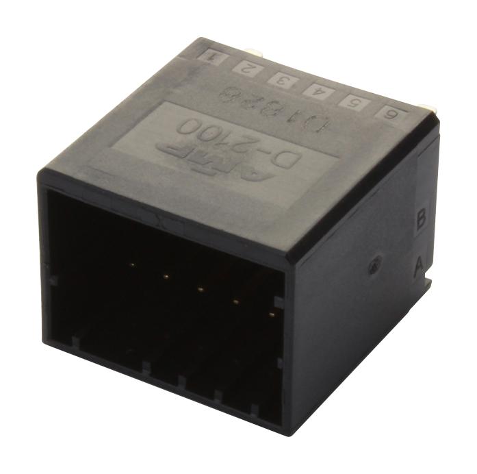1318126-2 WTB CONN, HEADER, 12POS, 2ROW, 2.5MM AMP - TE CONNECTIVITY