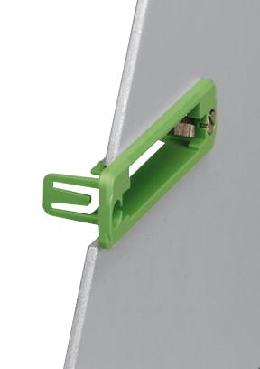 IC-DFR 4 FEED-THRU ASSY FRAME, 4POS, 5.08MM, GRN PHOENIX CONTACT