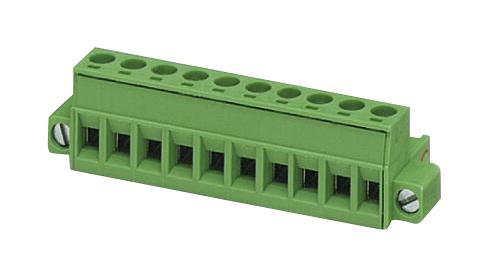 MSTB 2,5 HC/ 3-STF-5,08 TB, PLUGGABLE, W/ FLANGE, 3POS, 12AWG PHOENIX CONTACT