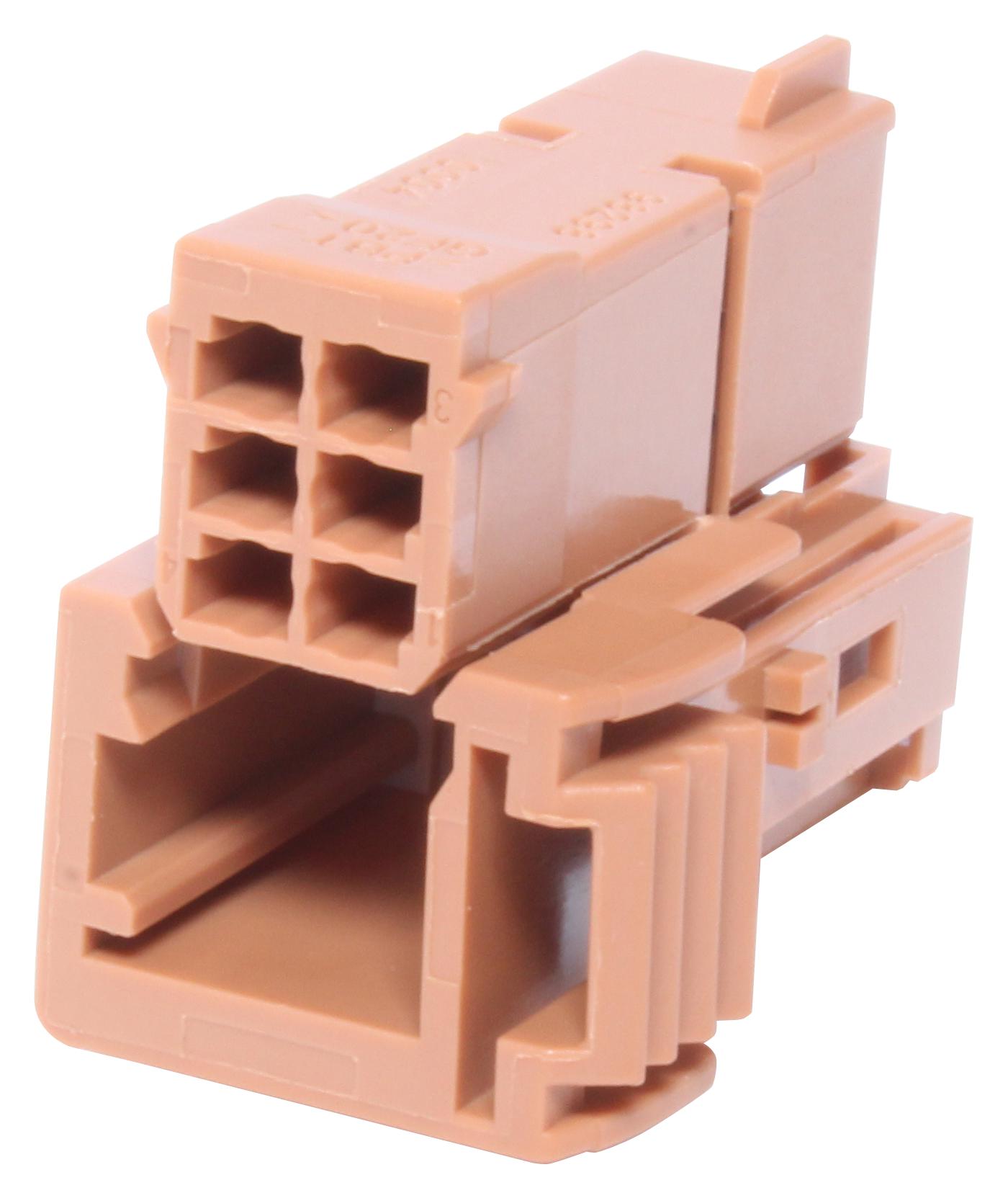 98298-0004 CONNECTOR, RCPT, 6POS, 2ROW, 2.54MM MOLEX