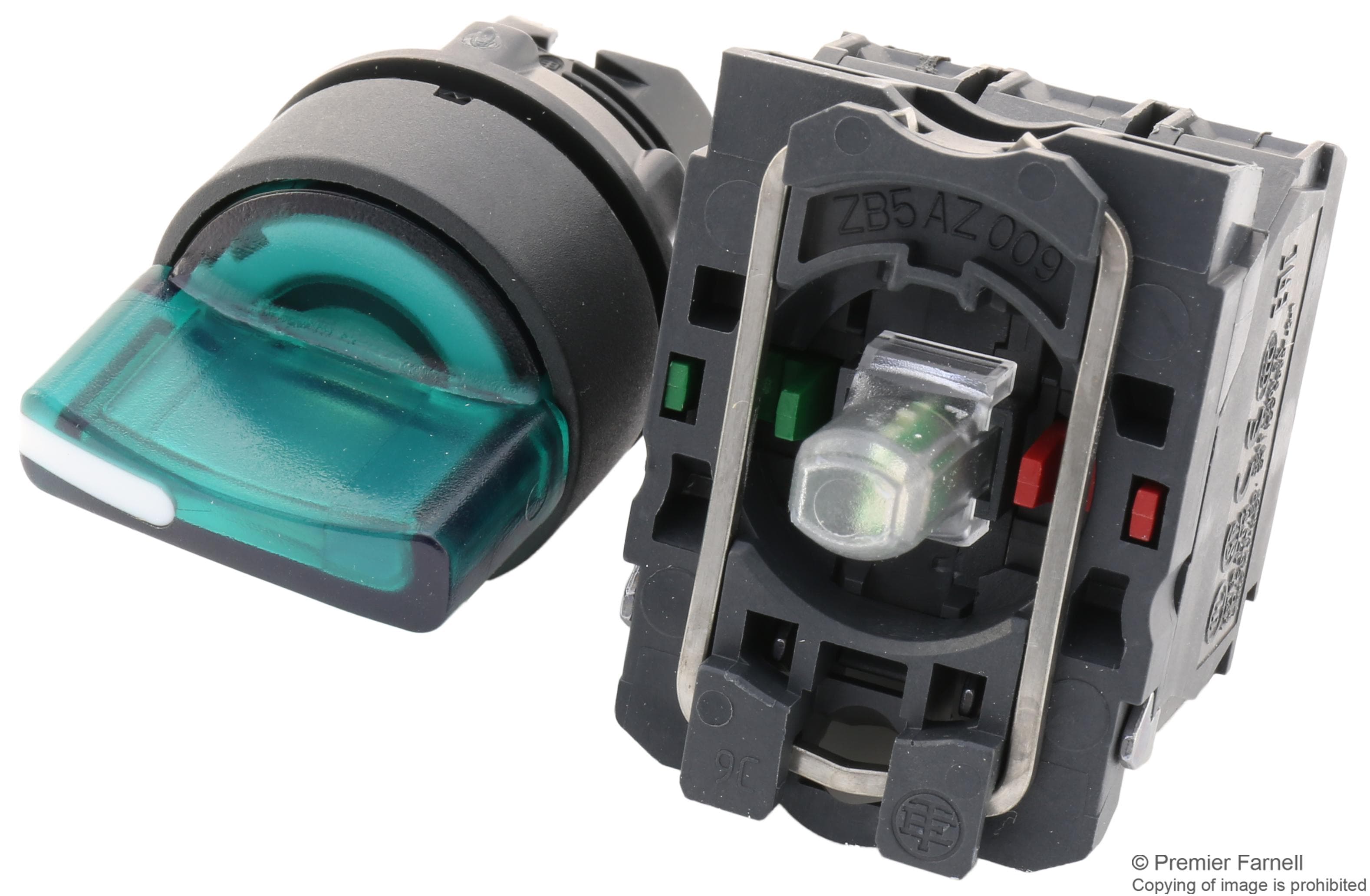 XB5AJ33 SELECTOR SWITCH, 2-POLE, 6A, 120VAC SCHNEIDER ELECTRIC