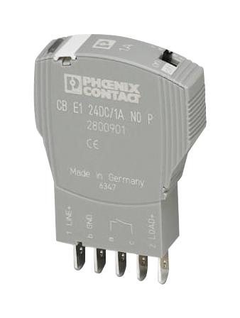 2800904 CIRCUIT BREAKER, 1-POLE, 4A, 24VDC PHOENIX CONTACT
