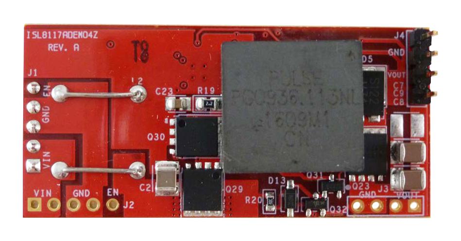 ISL8117ADEMO4Z DEMO BOARD, SYNC BUCK-BOOST CONVERTER RENESAS