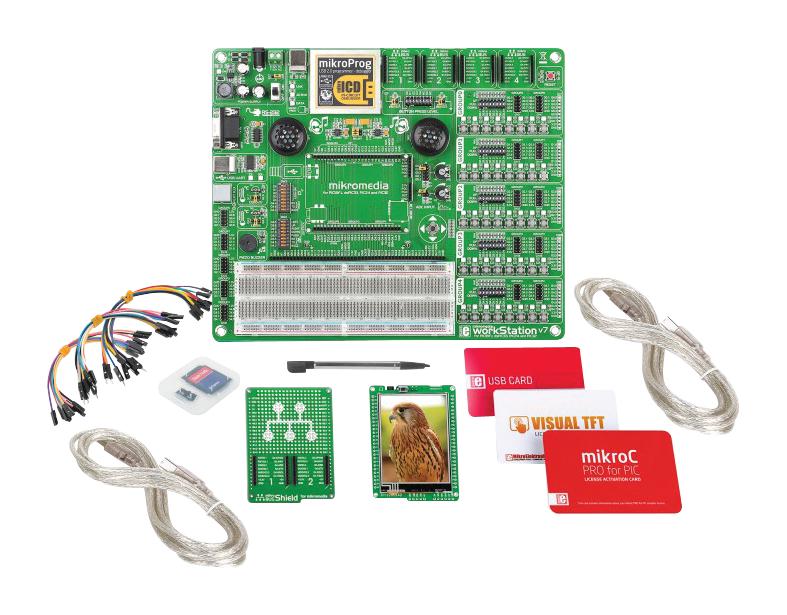MIKROE-2639 DEV KIT, MIKROPASCAL GRAPHIC INTERFACE MIKROELEKTRONIKA