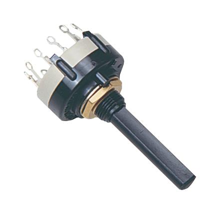 CK1041 ROTARY SWITCH, 3P4T, 0.15A, 250VAC LORLIN