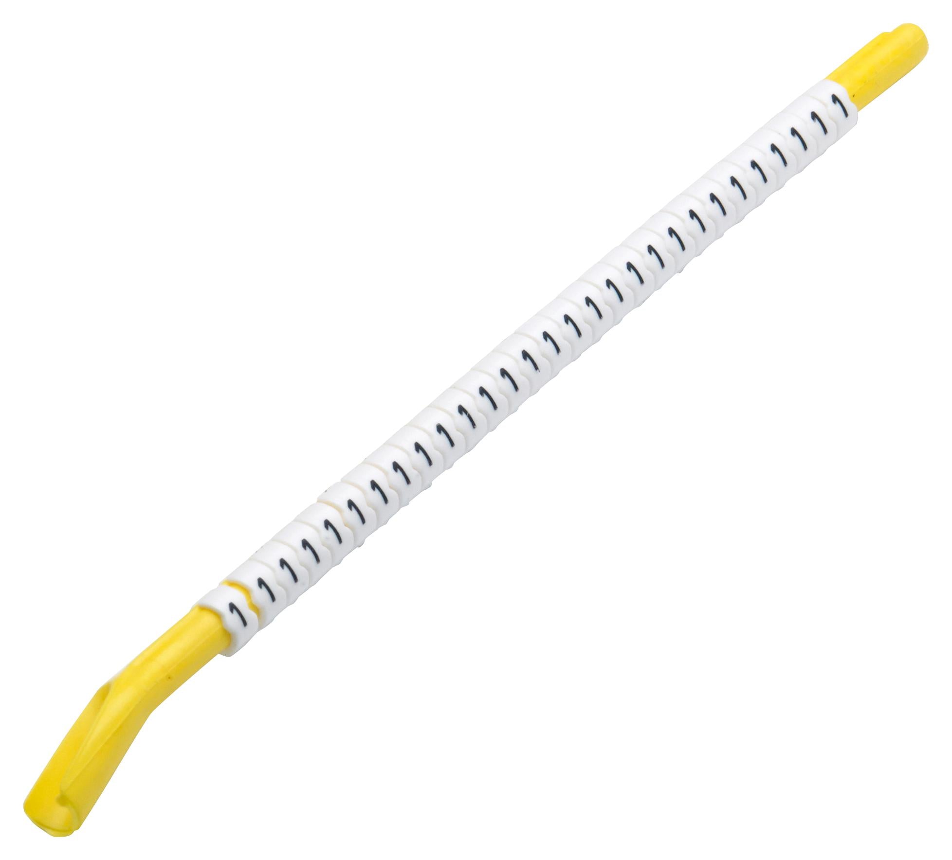 STD12W-C CABLE MARKER, POM, 6MM DIA, WHITE RAYCHEM - TE CONNECTIVITY
