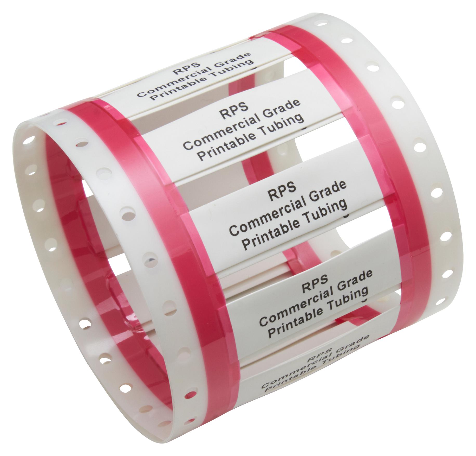RPS-1K-10-2/2.0-9 HEAT SHRINK MARKER, 12.7MM, WHITE RAYCHEM - TE CONNECTIVITY