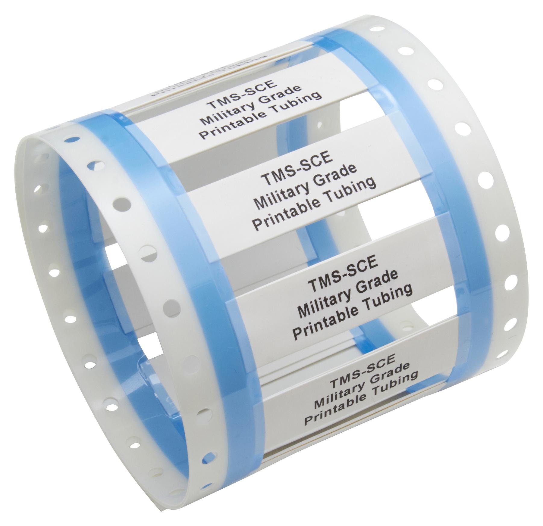 TMS-SCE-2X-1K-3/8-9 HEAT SHRINK MARKER, 9.53MM, WHITE RAYCHEM - TE CONNECTIVITY