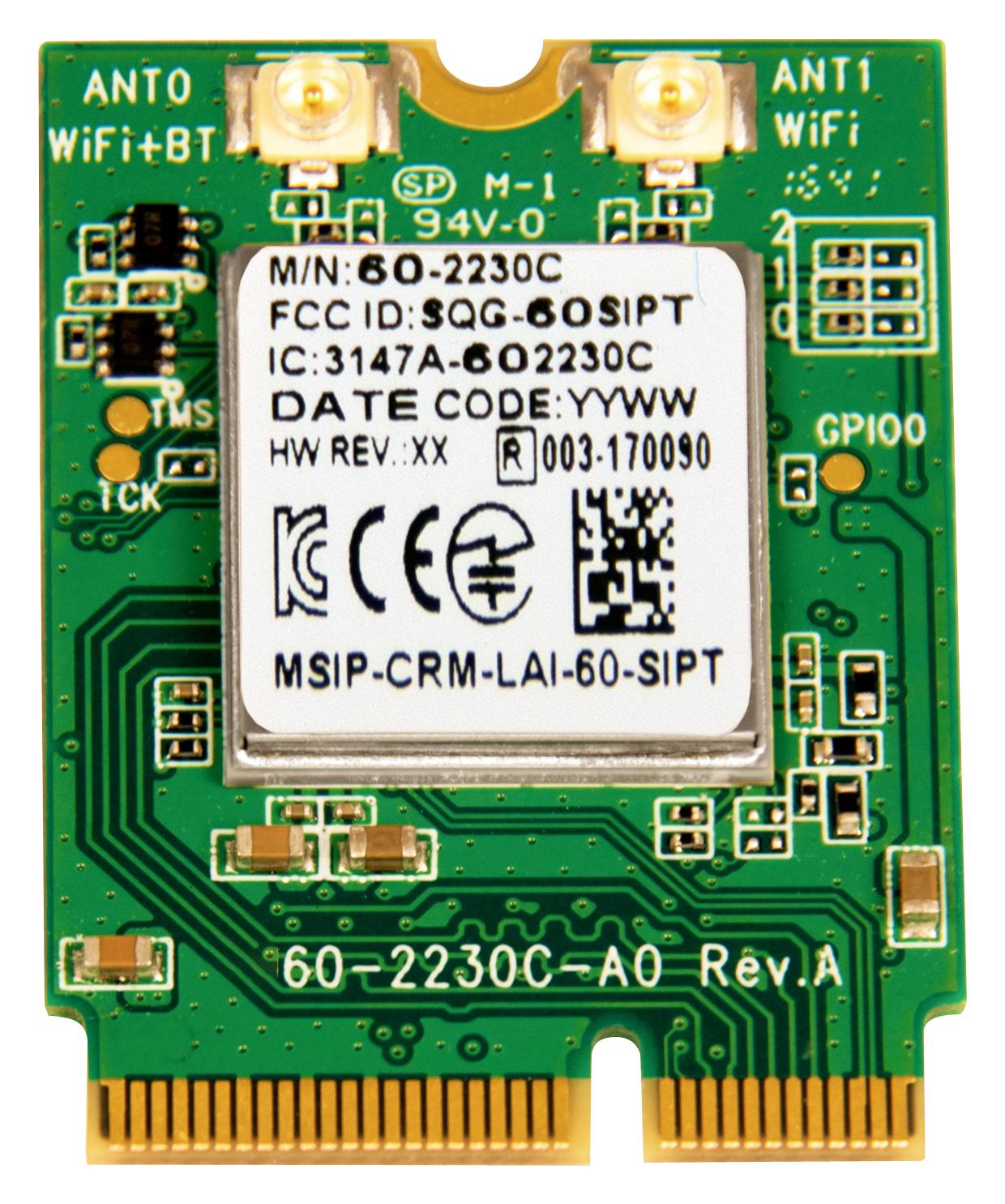 ST60-2230C BLUETOOTH AND WIFI MODULE, 2.4GHZ LAIRD CONNECTIVITY