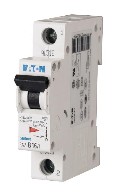 FAZ-C3/1 MINIATURE CIRCUIT BREAKER, 1 POLE, 3A EATON MOELLER