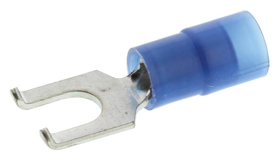 PN14-8FF-M TERMINAL, FORK TONGUE, M4, 14AWG, BLU PANDUIT