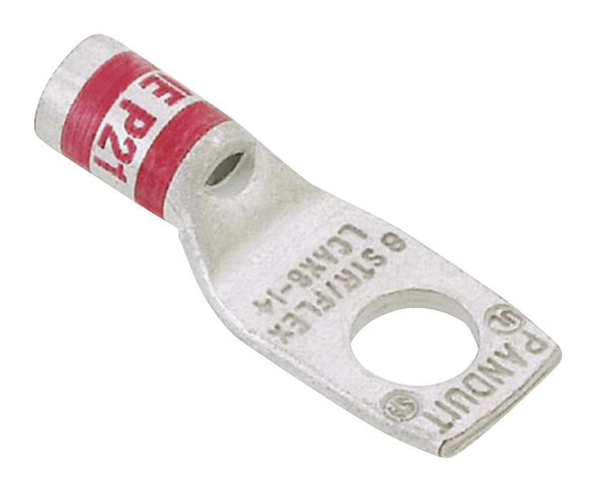 LCAX2-56-E TERMINAL, COMPRESSION LUG, M8, 2AWG PANDUIT