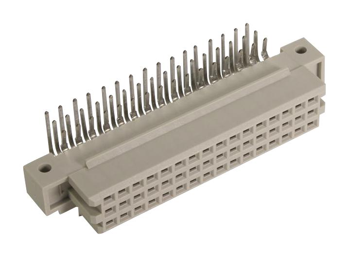 09284326801 CONNECTOR, DIN 41612, RCPT, 32P, 3ROW HARTING