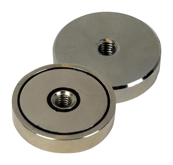 E1019/NEO SHALLOW POT MAGNET, NEODYMIUM, 13X4.5MM ECLIPSE MAGNETICS