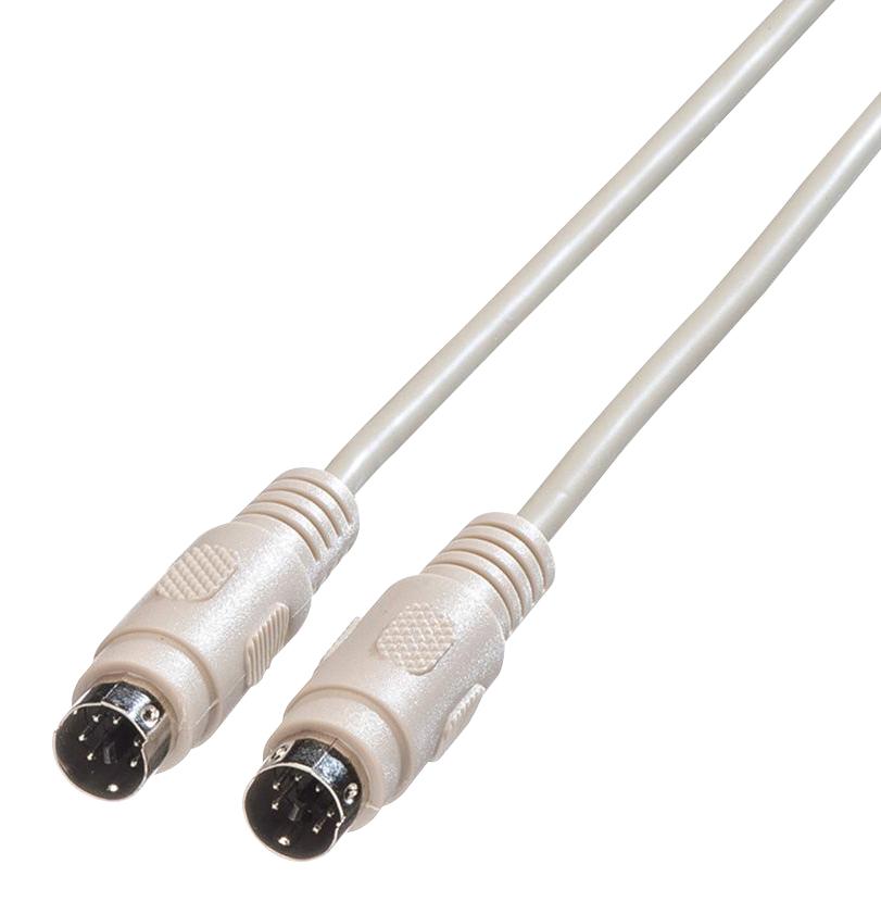 11.01.5830 COMPUTER CORD, MINI-DIN 6POS PLUG, 3M ROLINE