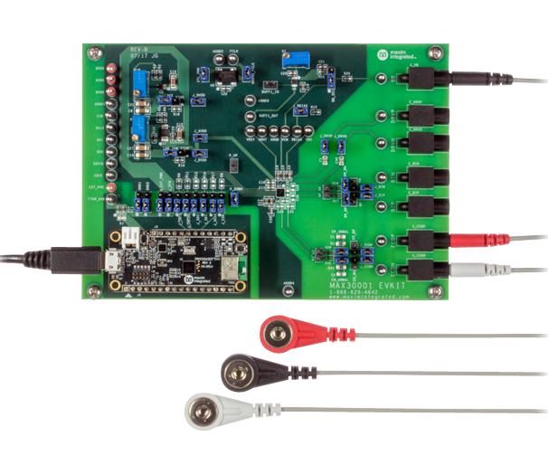 MAX30001EVSYS# EVAL KIT, BIOPOTENTIAL MEASUREMENT MAXIM INTEGRATED / ANALOG DEVICES