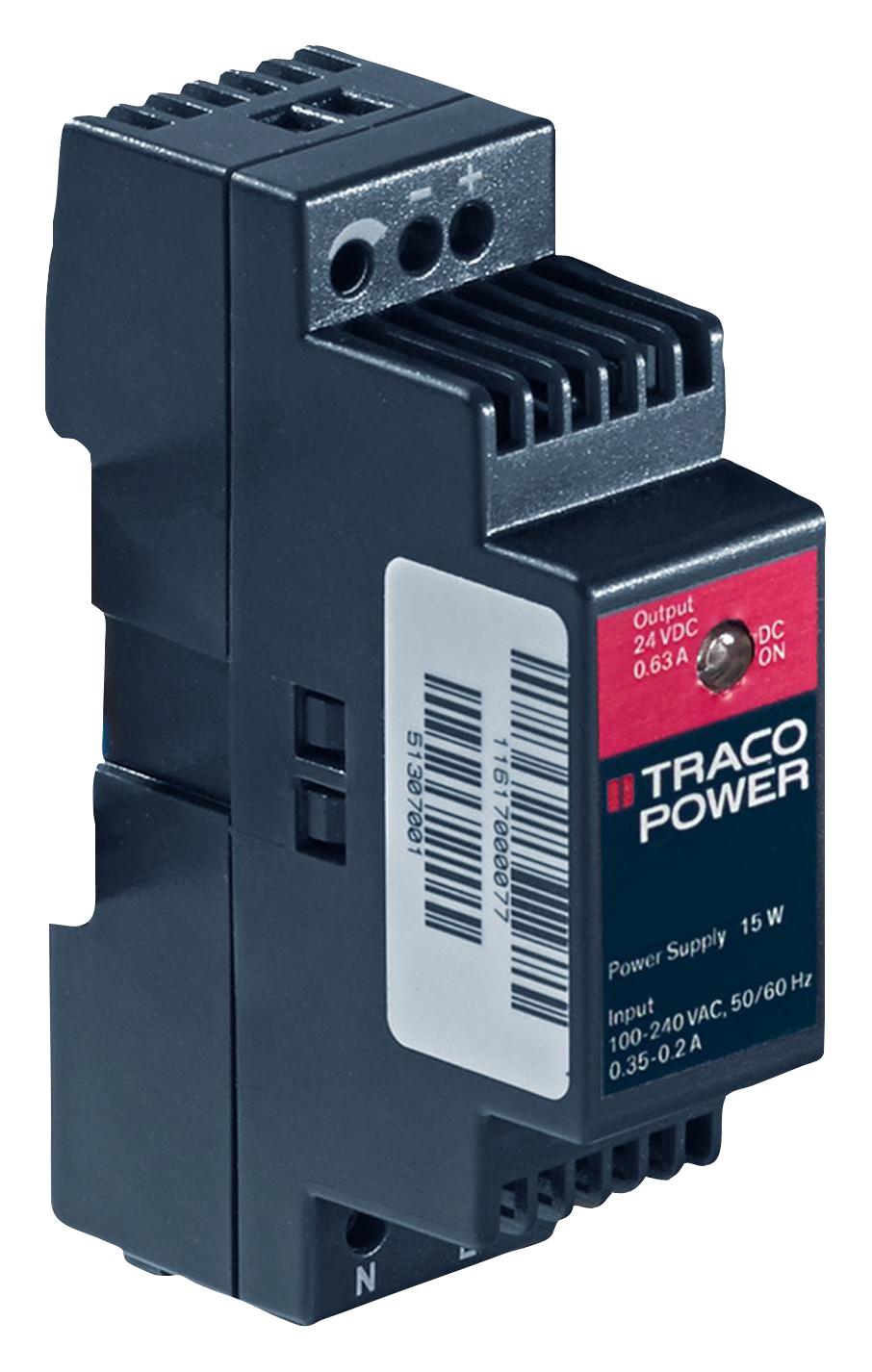 TBLC 75-124 POWER SUPPLY, AC-DC, 24V, 3.1A TRACO POWER