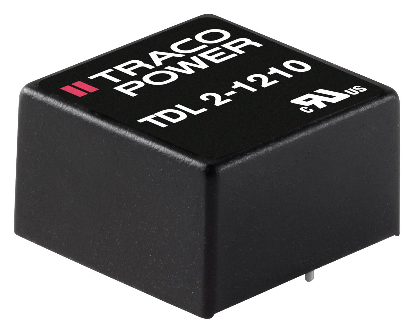 TDL 2-1213 DC-DC CONVERTER, 15V, 0.134A TRACO POWER