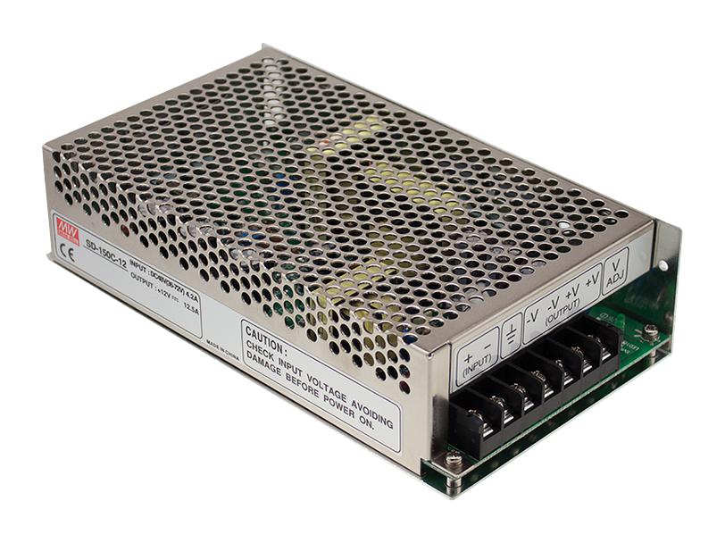 SD-150D-24 DC-DC CONVERTER, 24V, 6.3A MEAN WELL