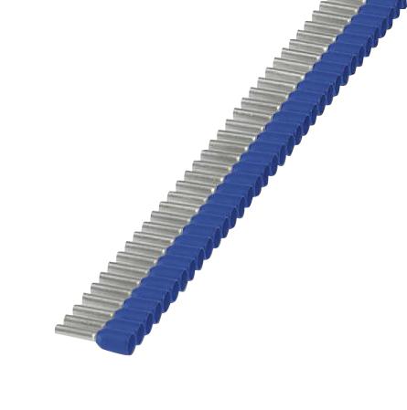 AI 0,75- 8 BU S1 TERMINAL, WIRE FERRULE, 18AWG, BLUE PHOENIX CONTACT