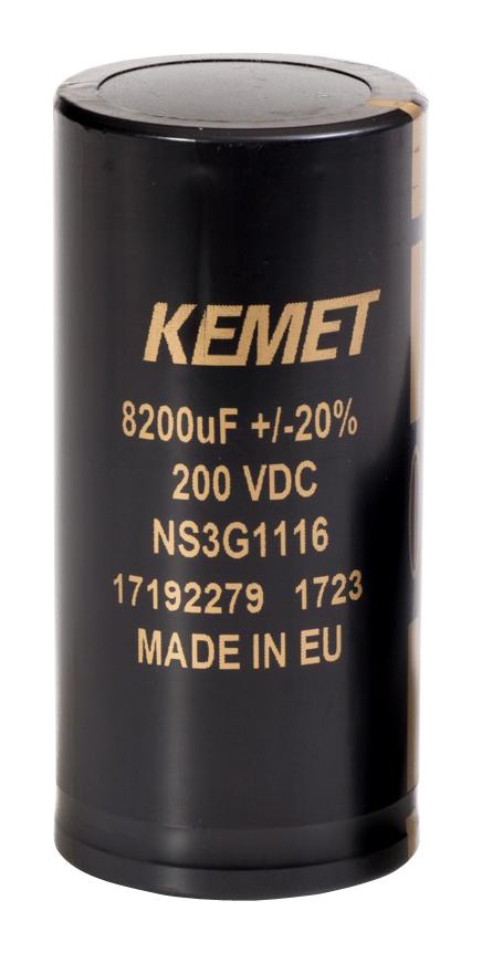 ALF80C511DF400 CAP, 510UF, 400V, ALU ELEC, PRESS FIT KEMET